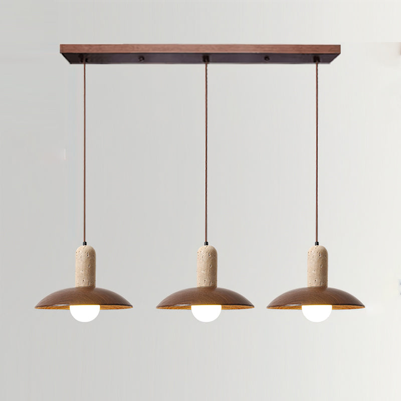 Molly Wabi-Sabi Travertine Pendant Light