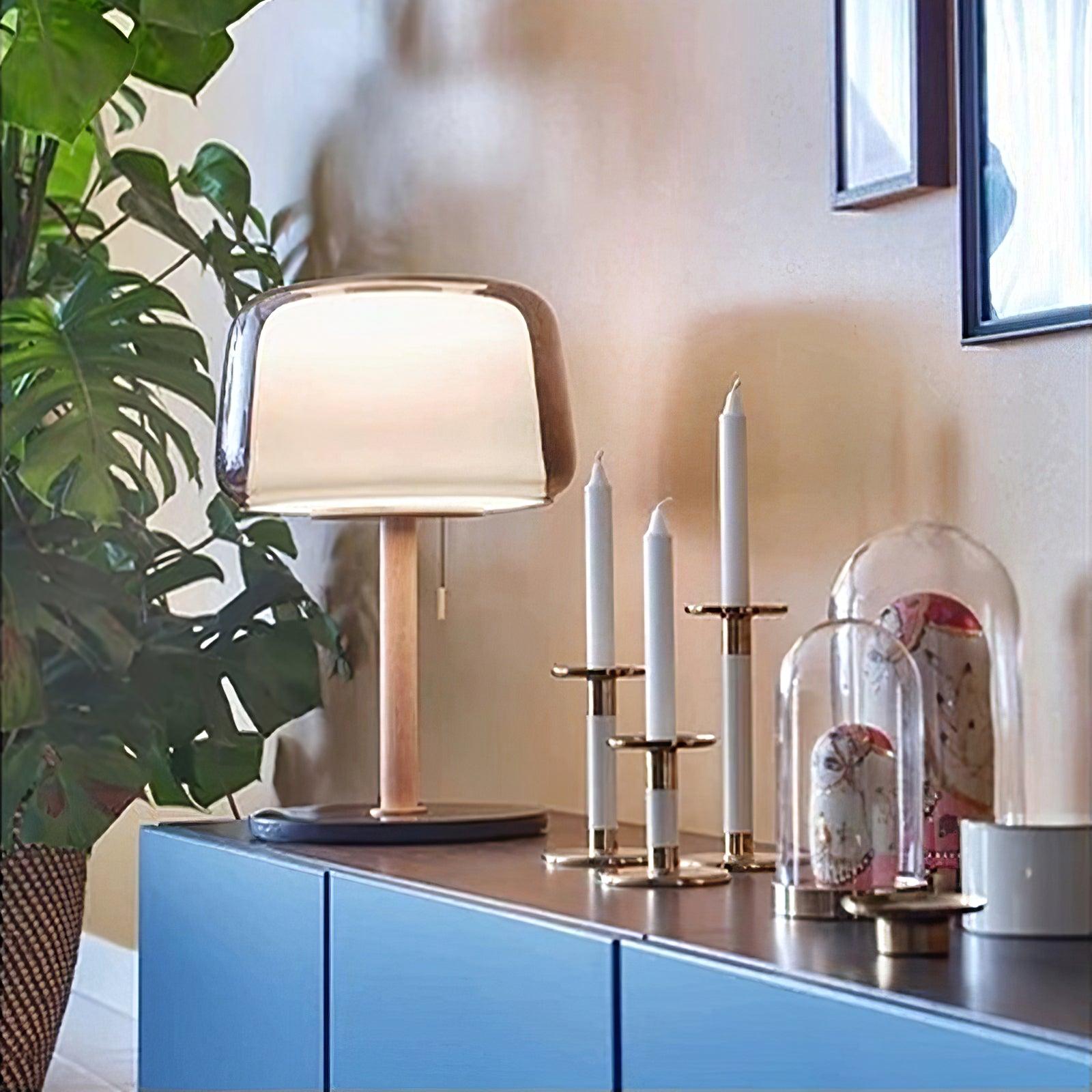 Mona Glass Table Lamp - Blowlighting