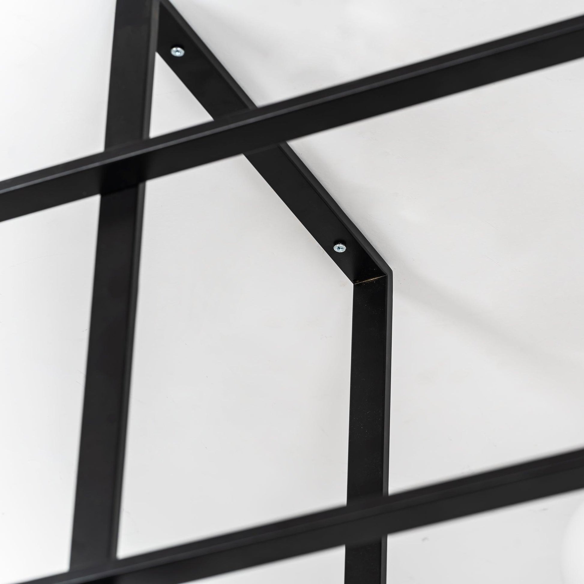Lustra Chandelier Mondrian Glass Brass Geometric Modern - Blowlighting