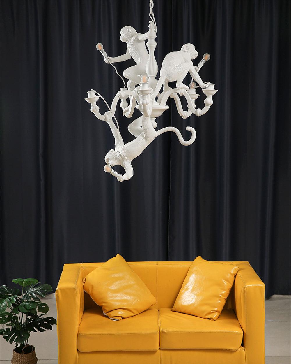 Monkey Chandelier - Blowlighting