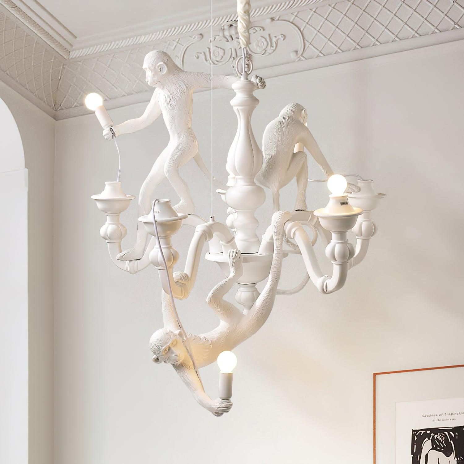 Monkey Chandelier - Blowlighting