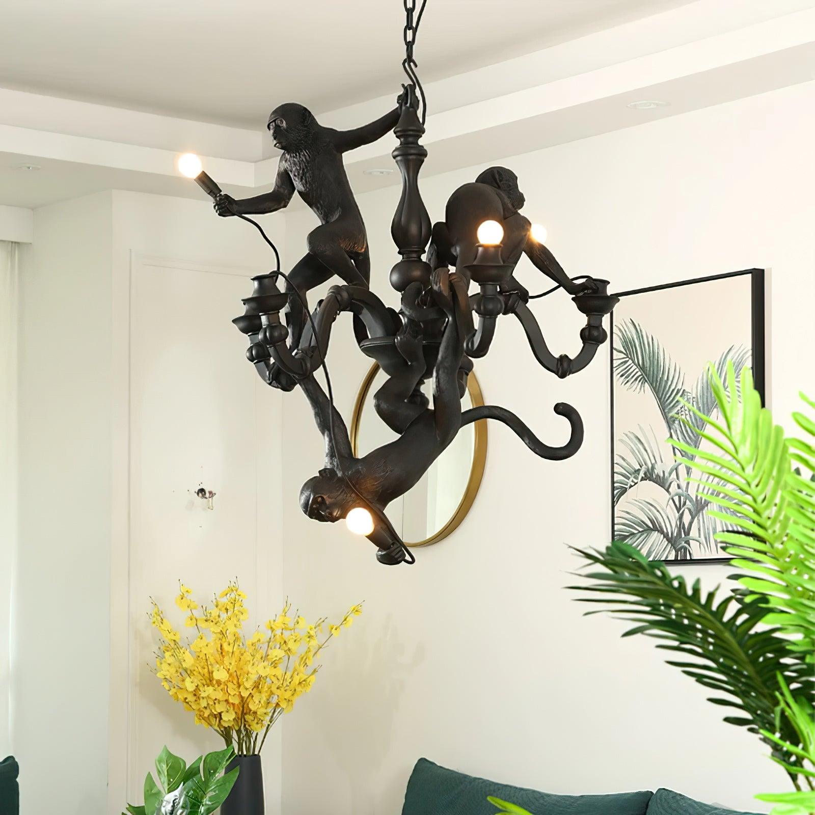 Monkey Chandelier - Blowlighting