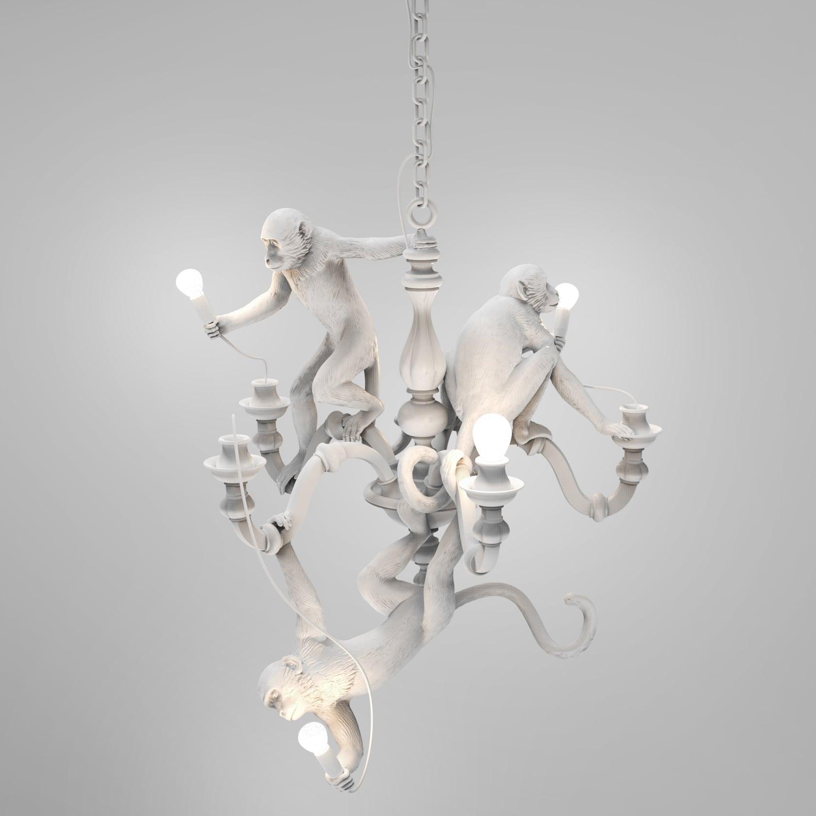 Monkey Chandelier - Blowlighting