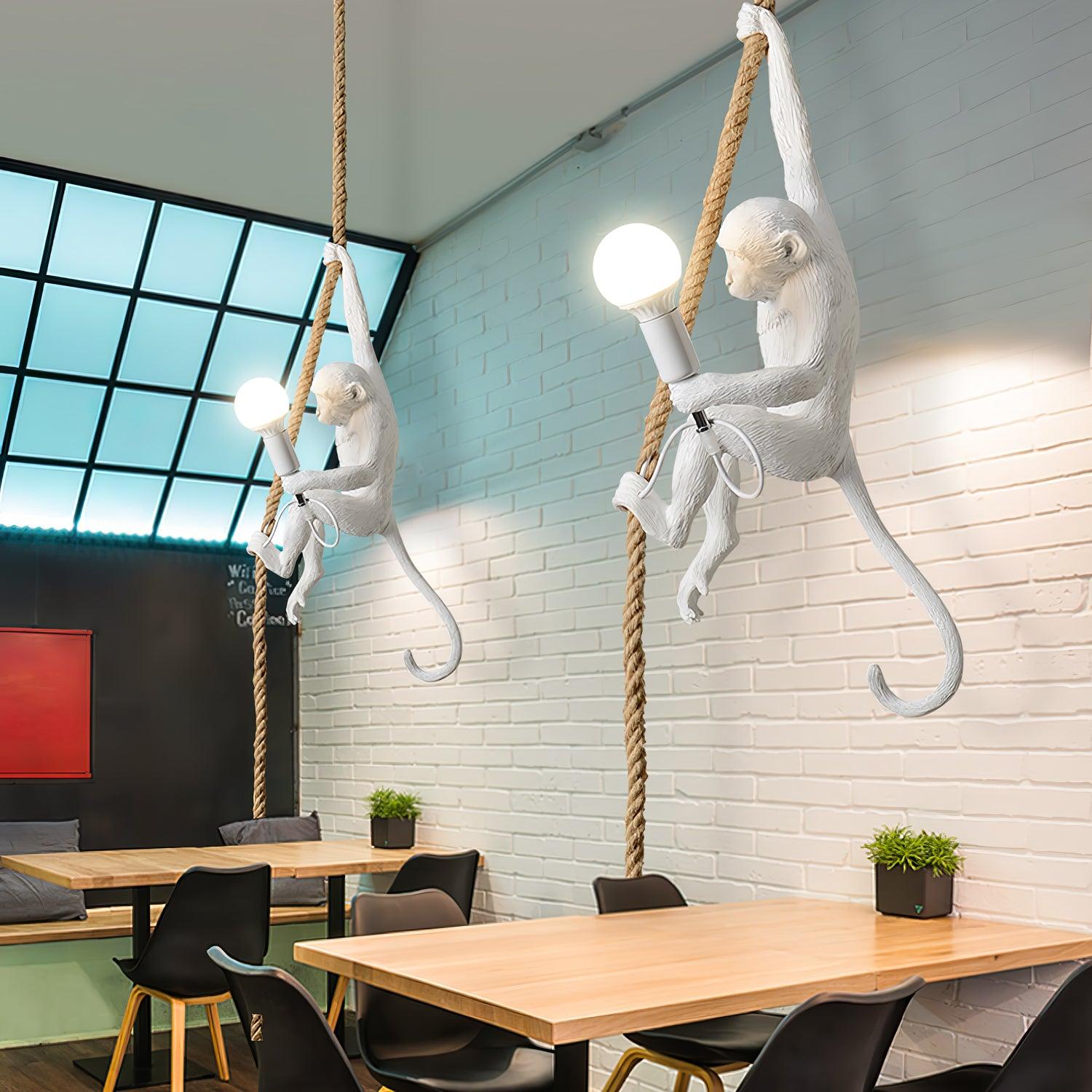Monkey Pendant Lamp - Blowlighting