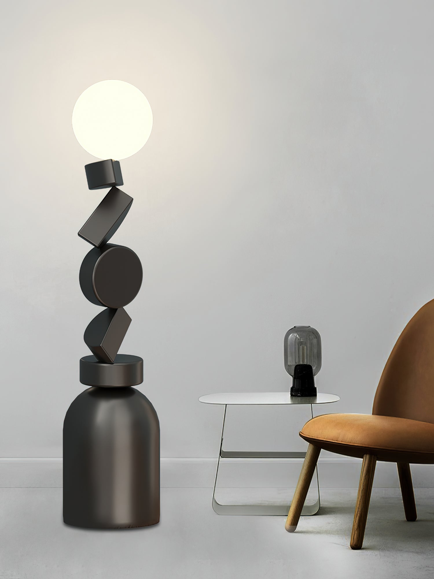 Monolith Cube Floor Lamp - Blowlighting