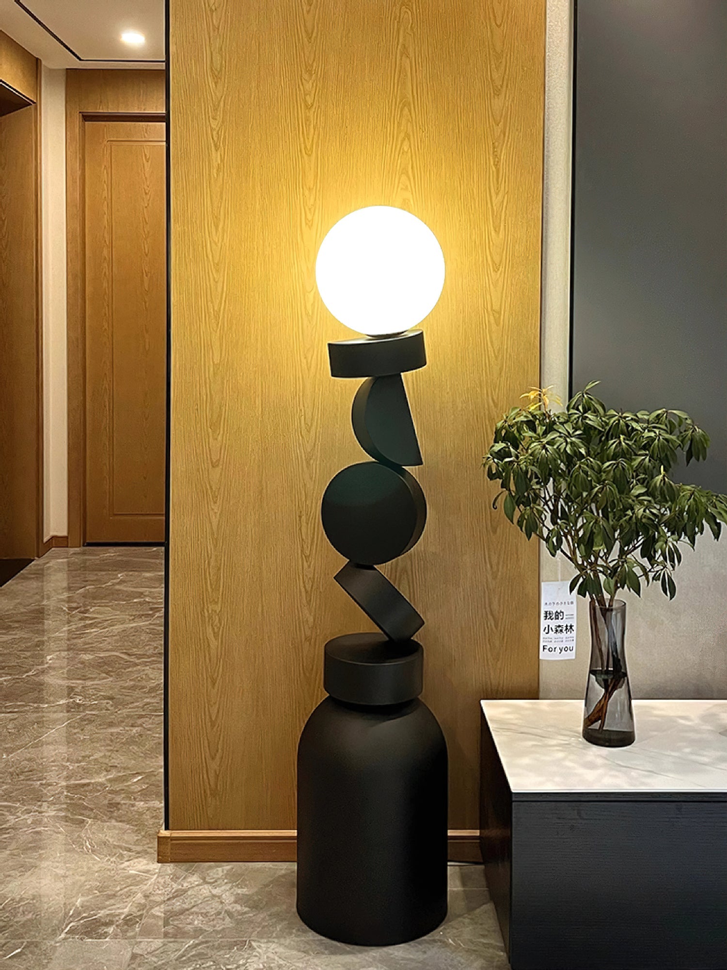 Monolith Cube Floor Lamp - Blowlighting