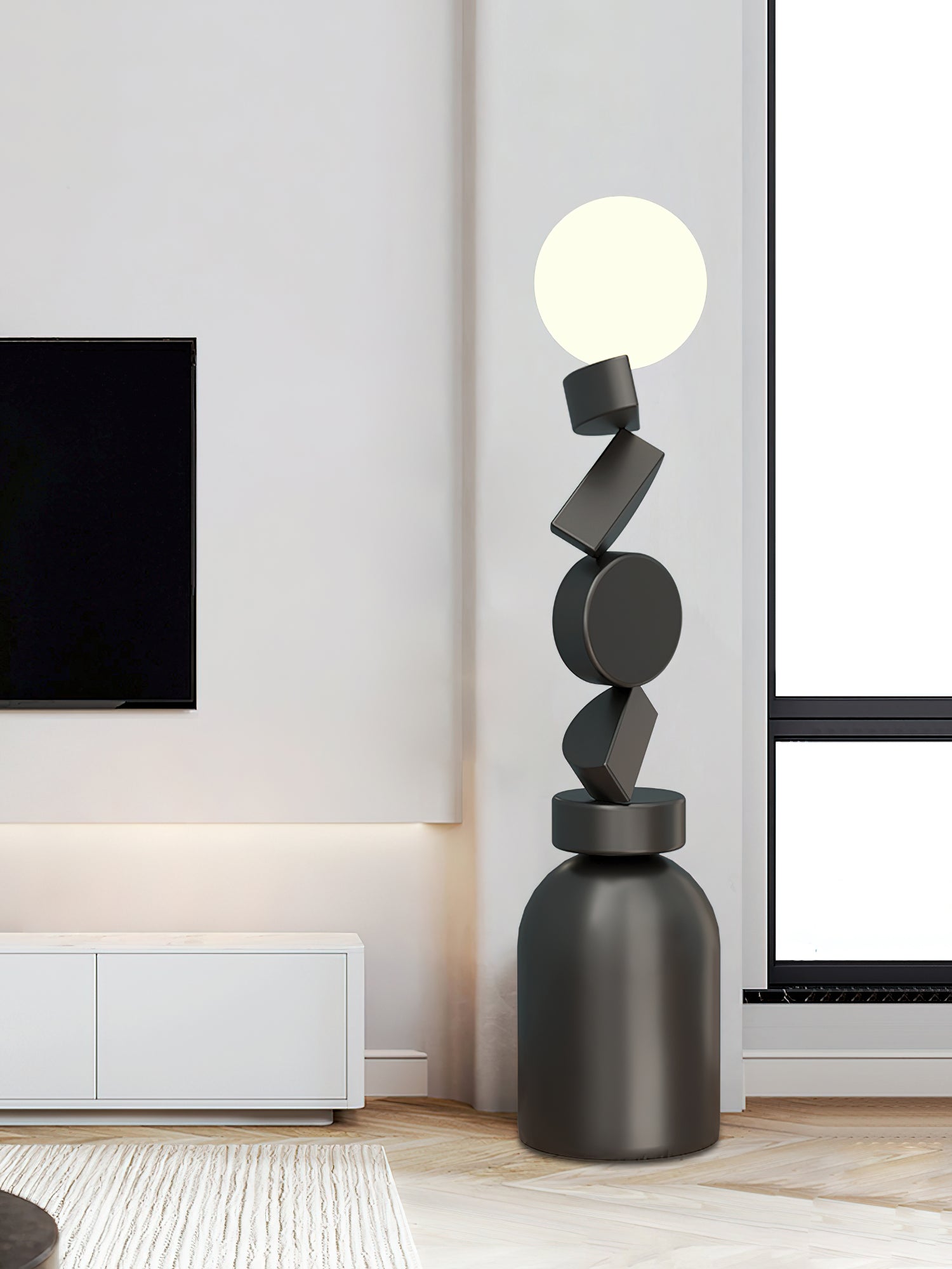 Monolith Cube Floor Lamp - Blowlighting