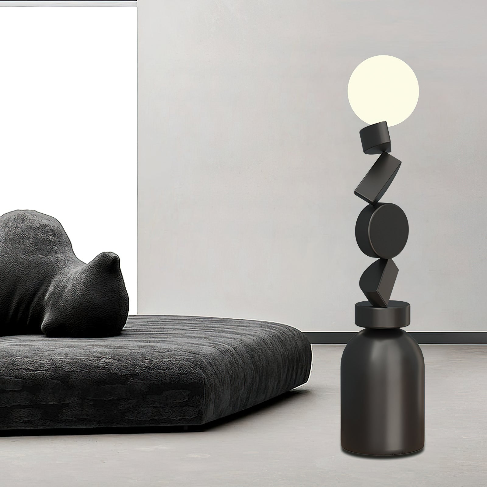 Monolith Cube Floor Lamp - Blowlighting