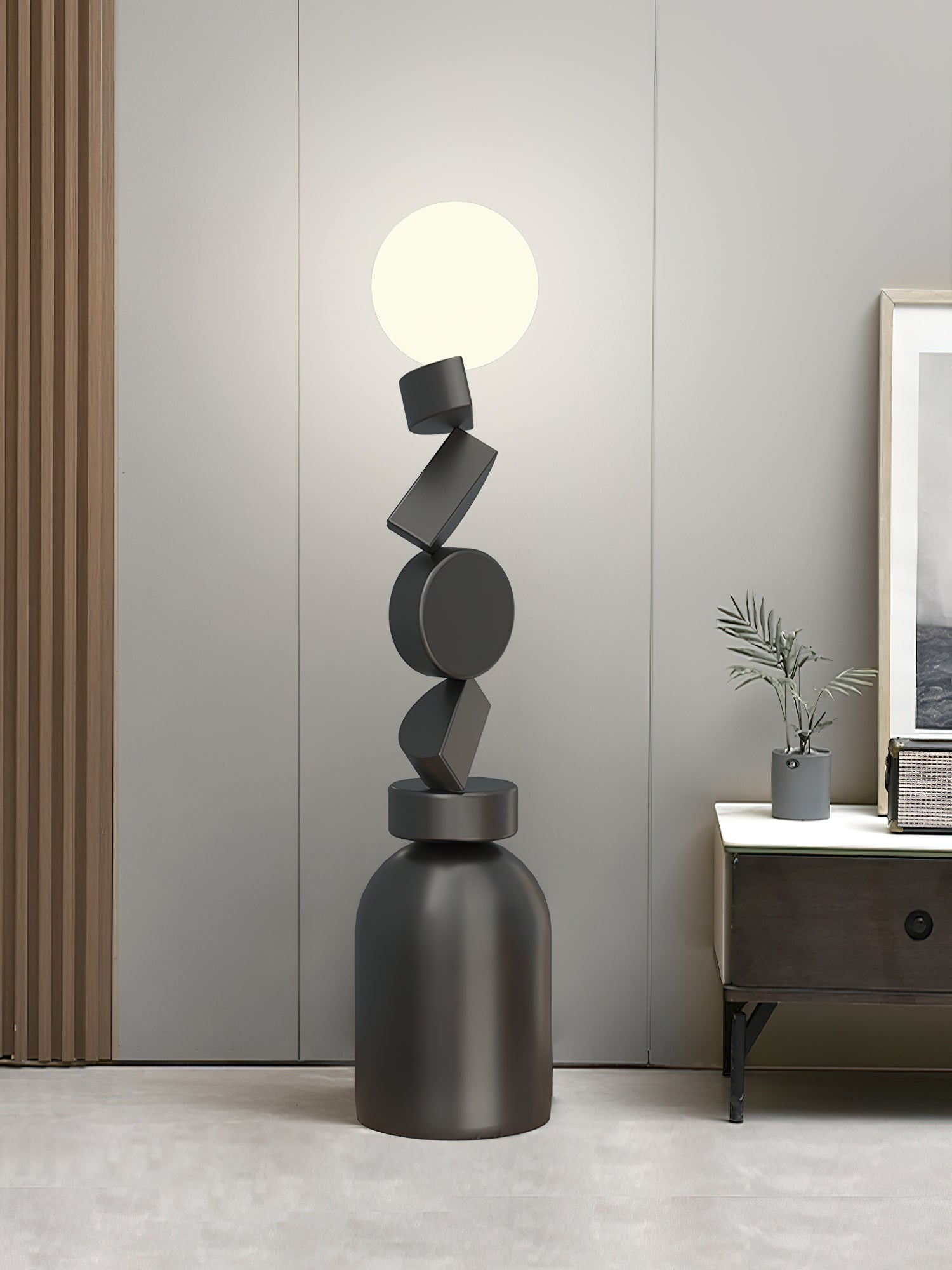 Monolith Cube Floor Lamp - Blowlighting