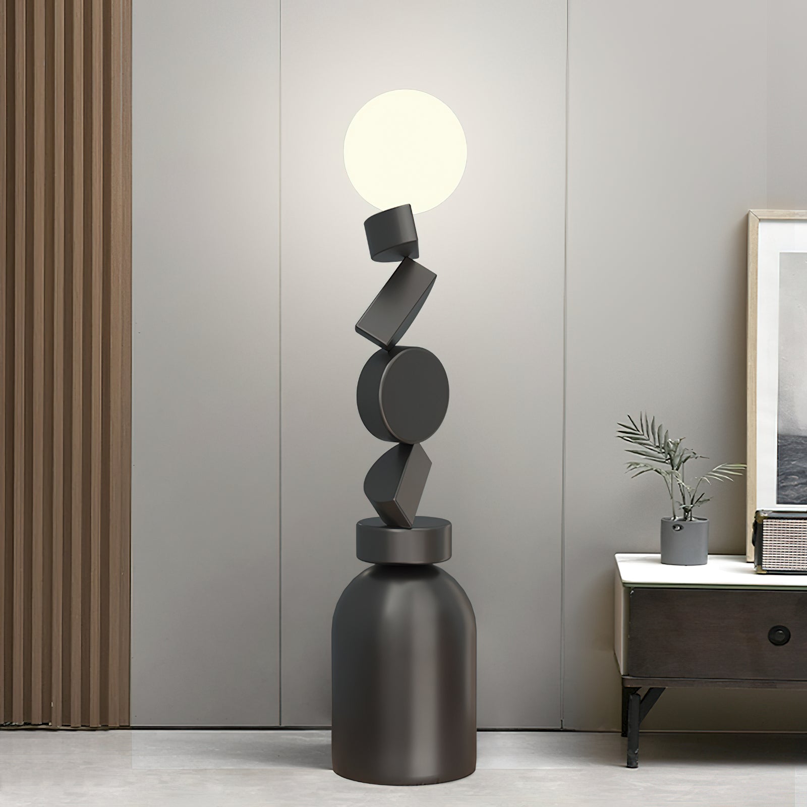 Monolith Cube Floor Lamp - Blowlighting