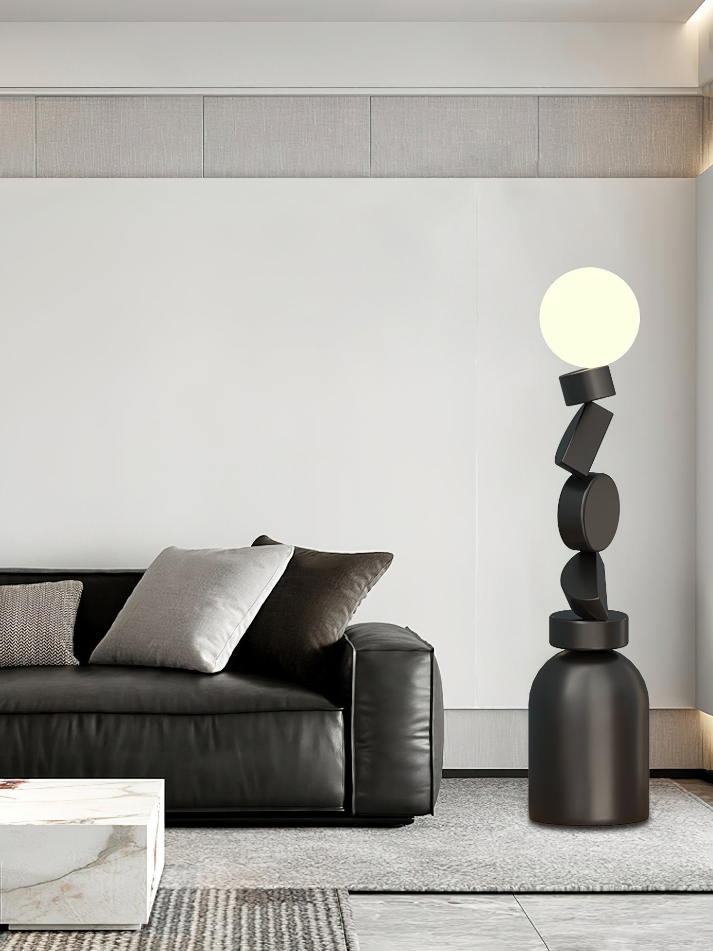 Monolith Cube Floor Lamp - Blowlighting