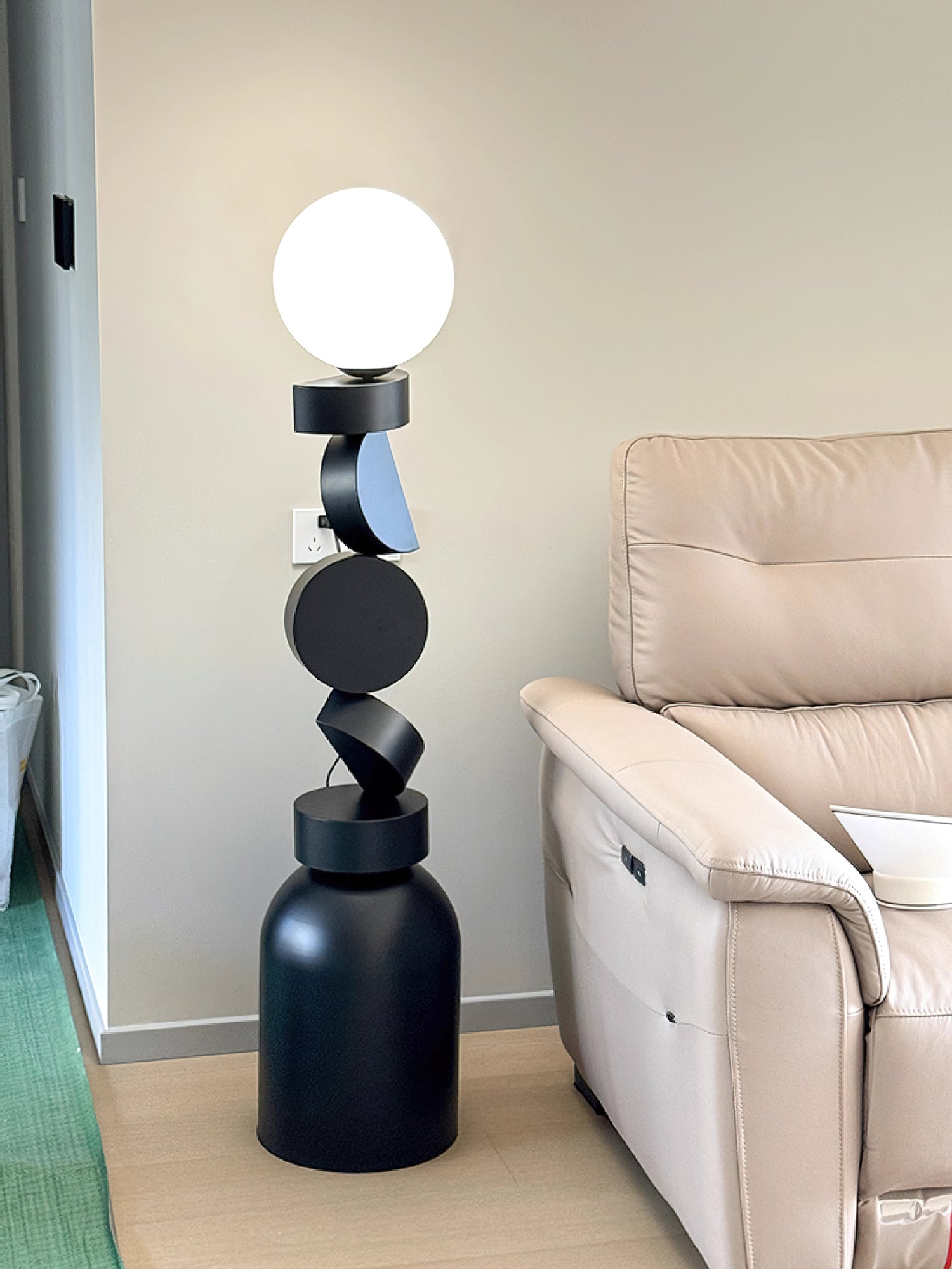Monolith Cube Floor Lamp - Blowlighting