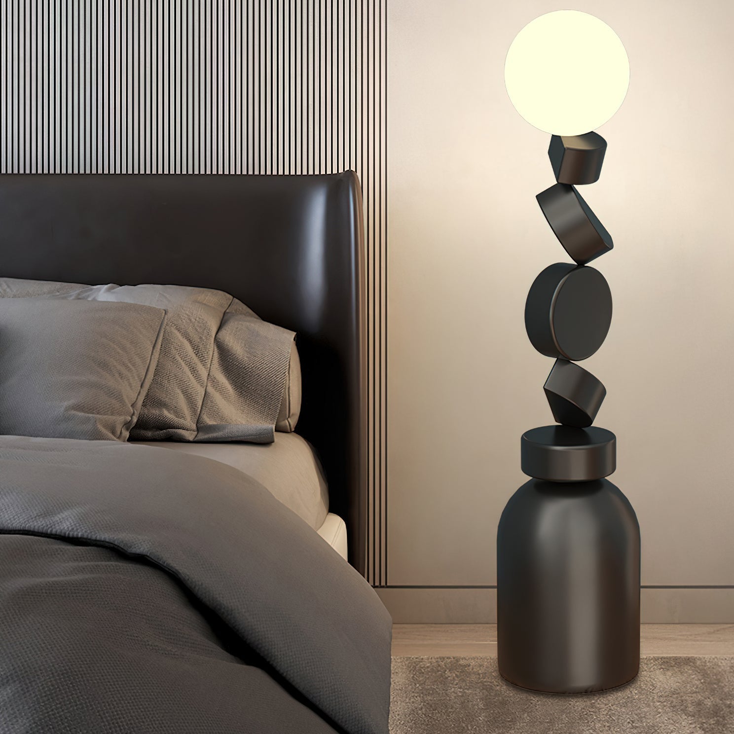 Monolith Cube Floor Lamp - Blowlighting