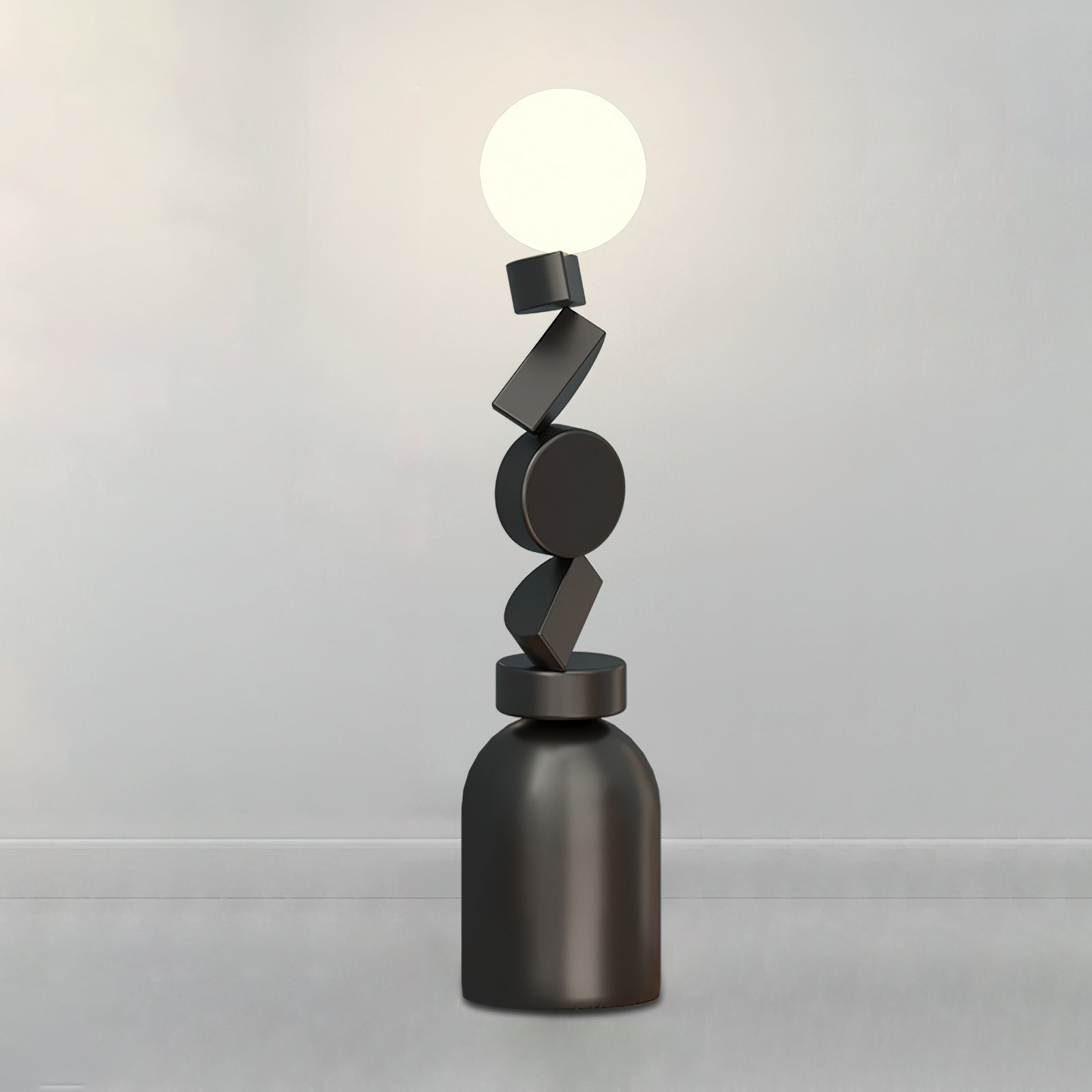 Monolith Cube Floor Lamp - Blowlighting