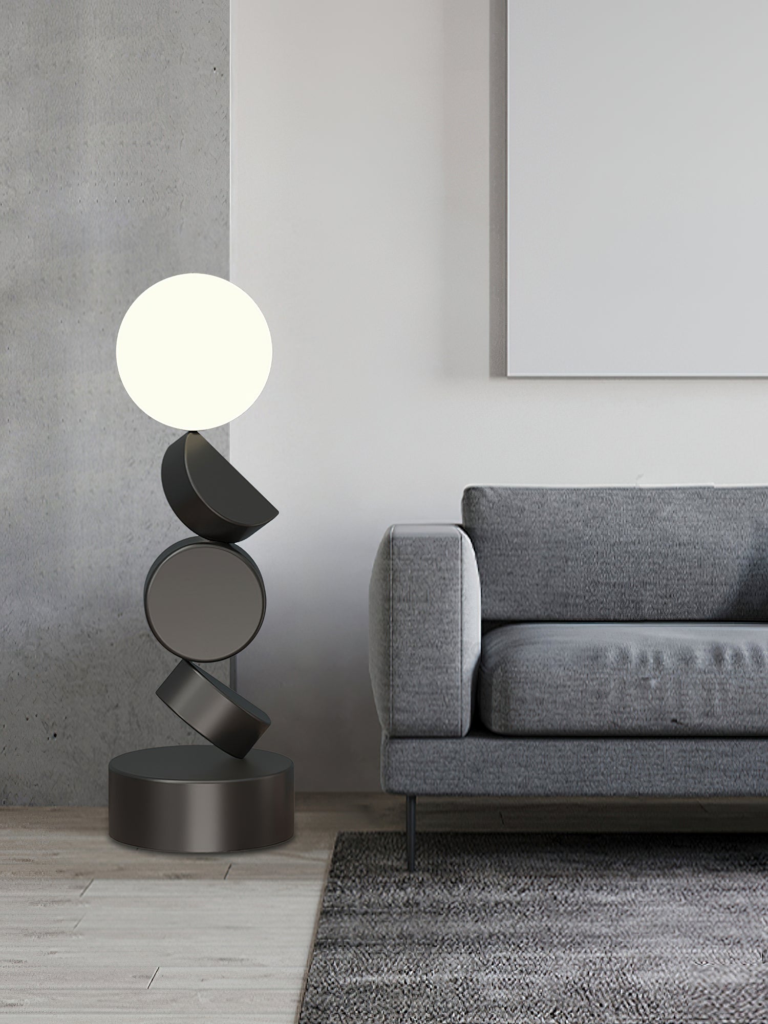 Monolith Cube Floor Lamp - Blowlighting