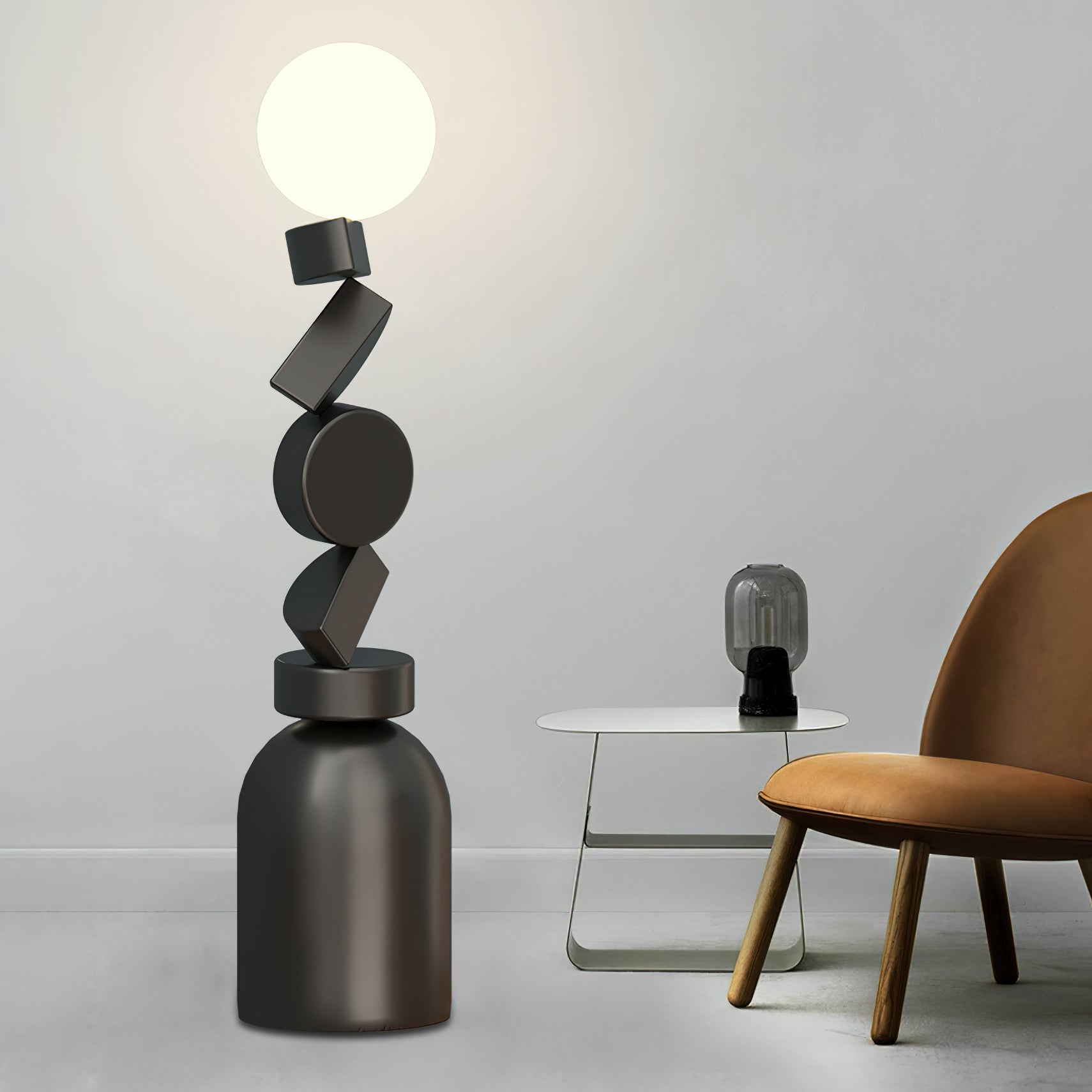 Monolith Cube Floor Lamp - Blowlighting