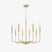 Lustra Chandelier Candle Arm Modern - Blowlighting