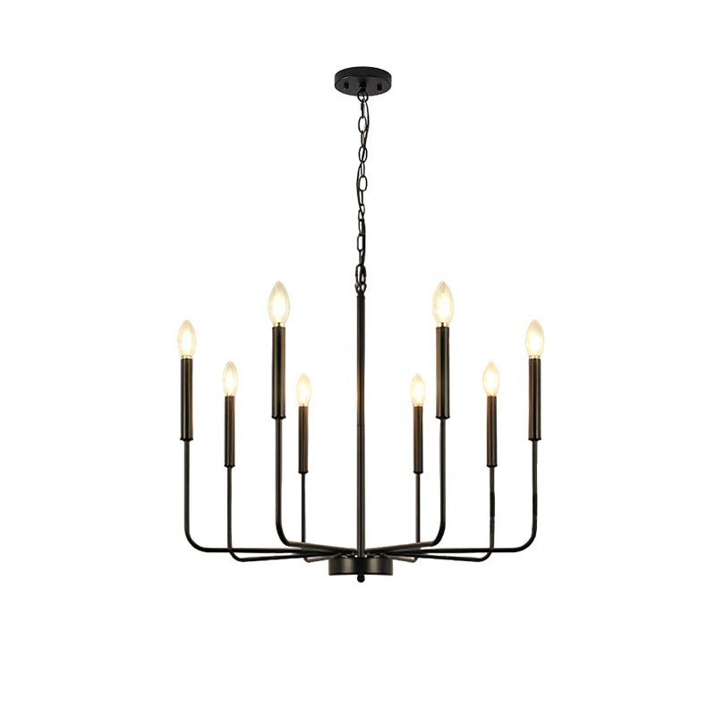 Lustra Chandelier Candle Arm Modern - Blowlighting