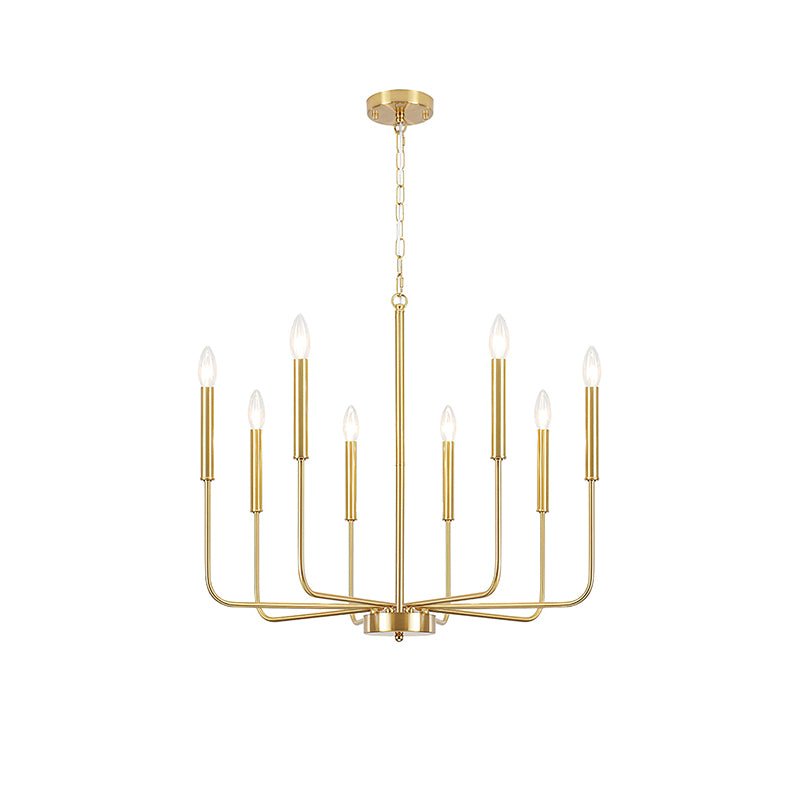 Lustra Chandelier Candle Arm Modern - Blowlighting
