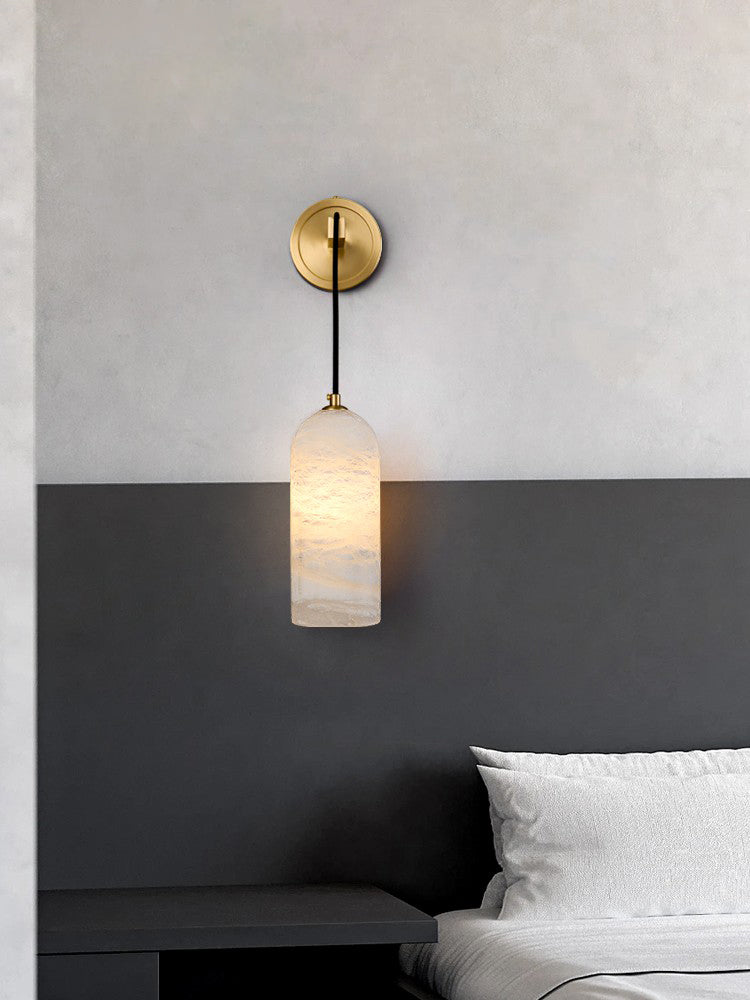 Vaelara Pendant Alabaster Wall Light - Blowlighting