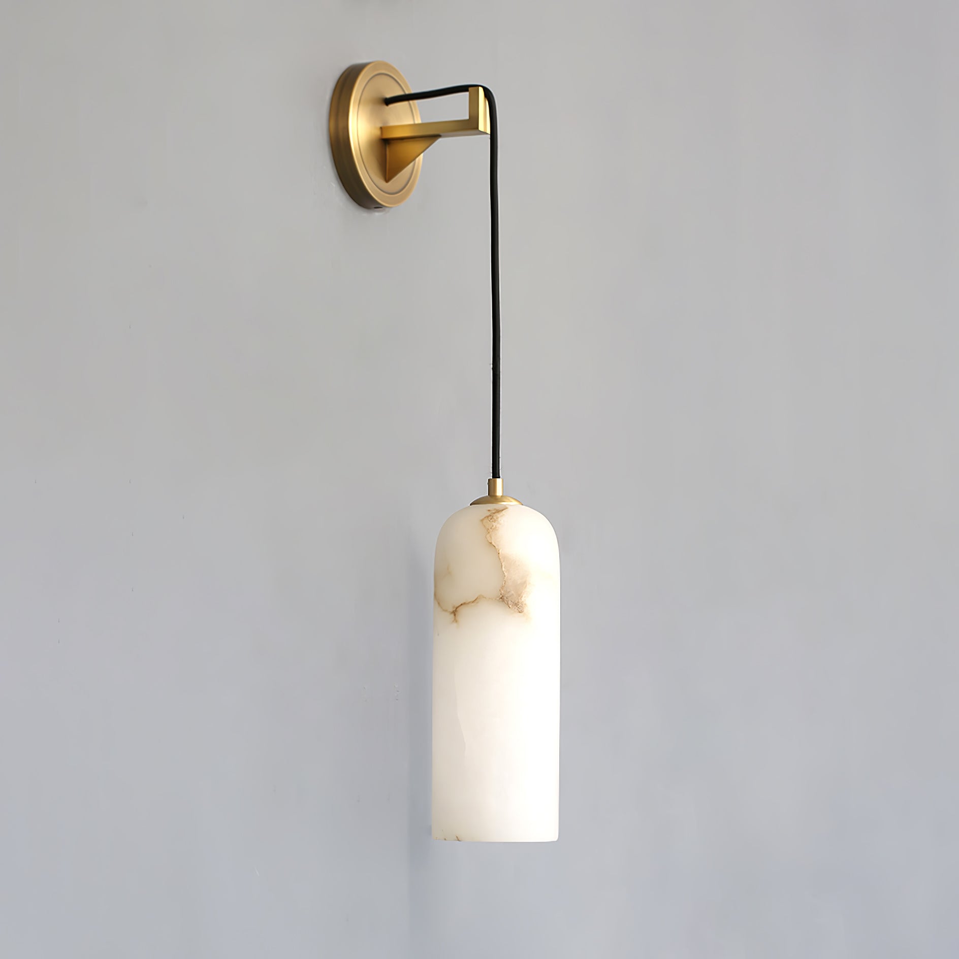 Vaelara Pendant Alabaster Wall Light - Blowlighting