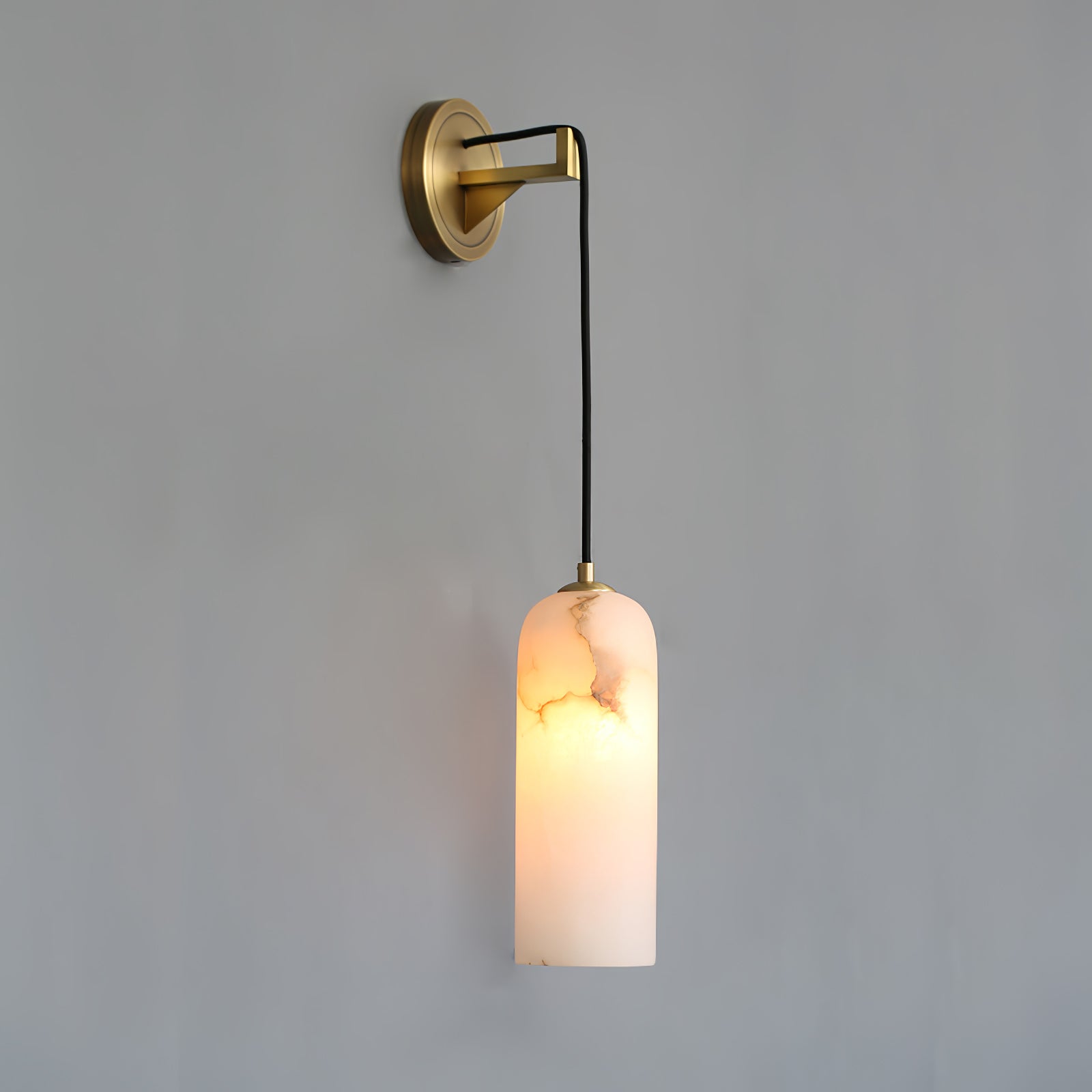 Vaelara Pendant Alabaster Wall Light - Blowlighting