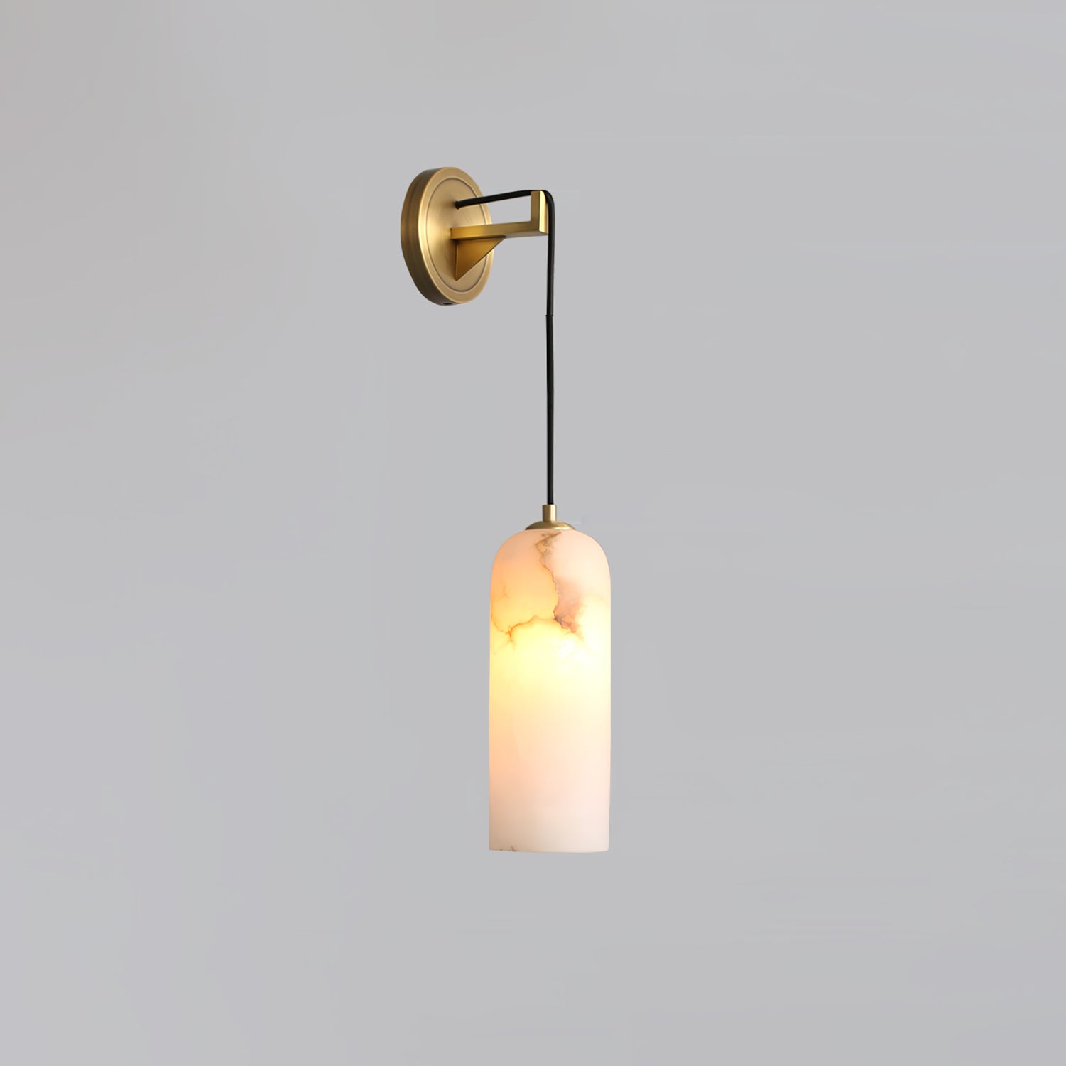 Vaelara Pendant Alabaster Wall Light - Blowlighting