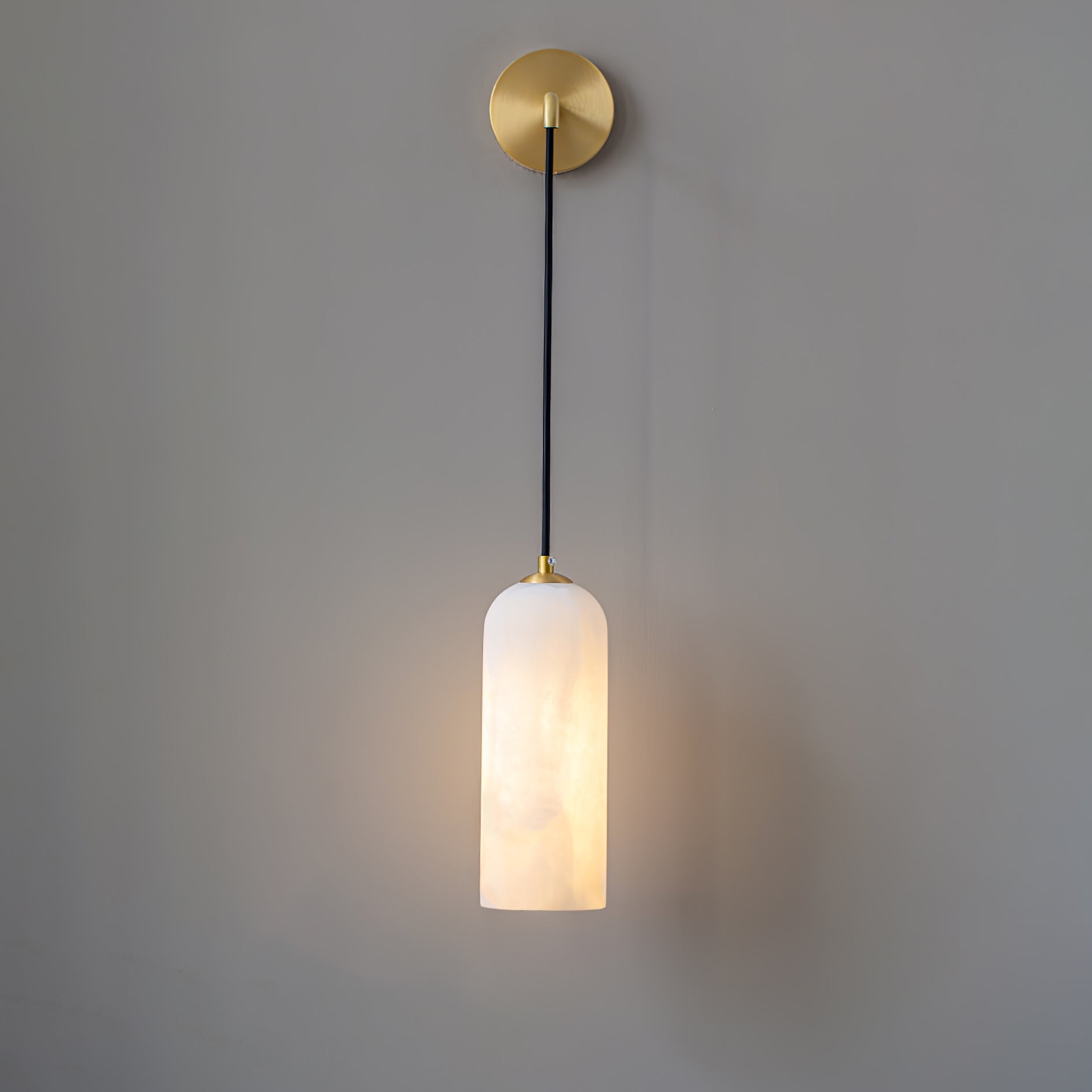 Vaelara Pendant Alabaster Wall Light - Blowlighting