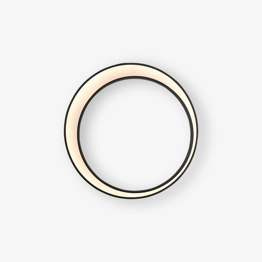 Zathee Circular LED Outdoor Wall Light - Blowlighting