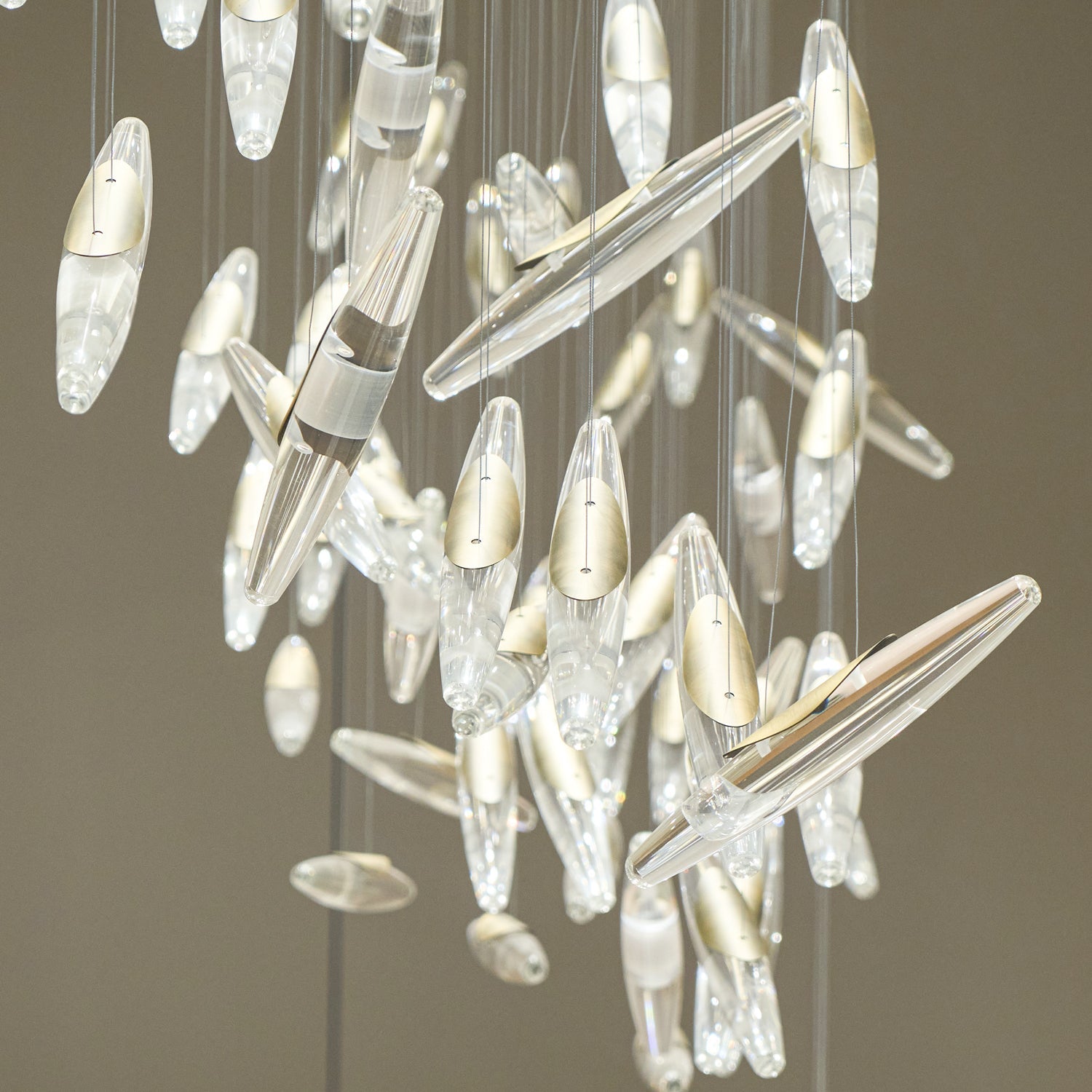 Moonlight Whispers Chandelier - Blowlighting
