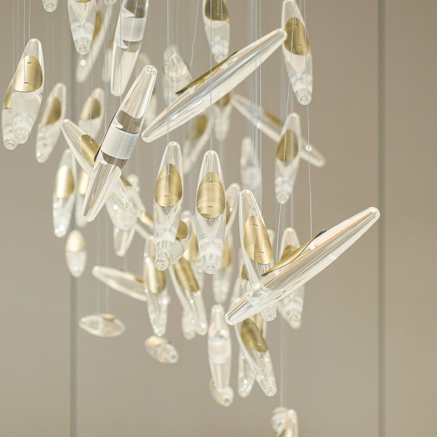 Moonlight Whispers Chandelier - Blowlighting