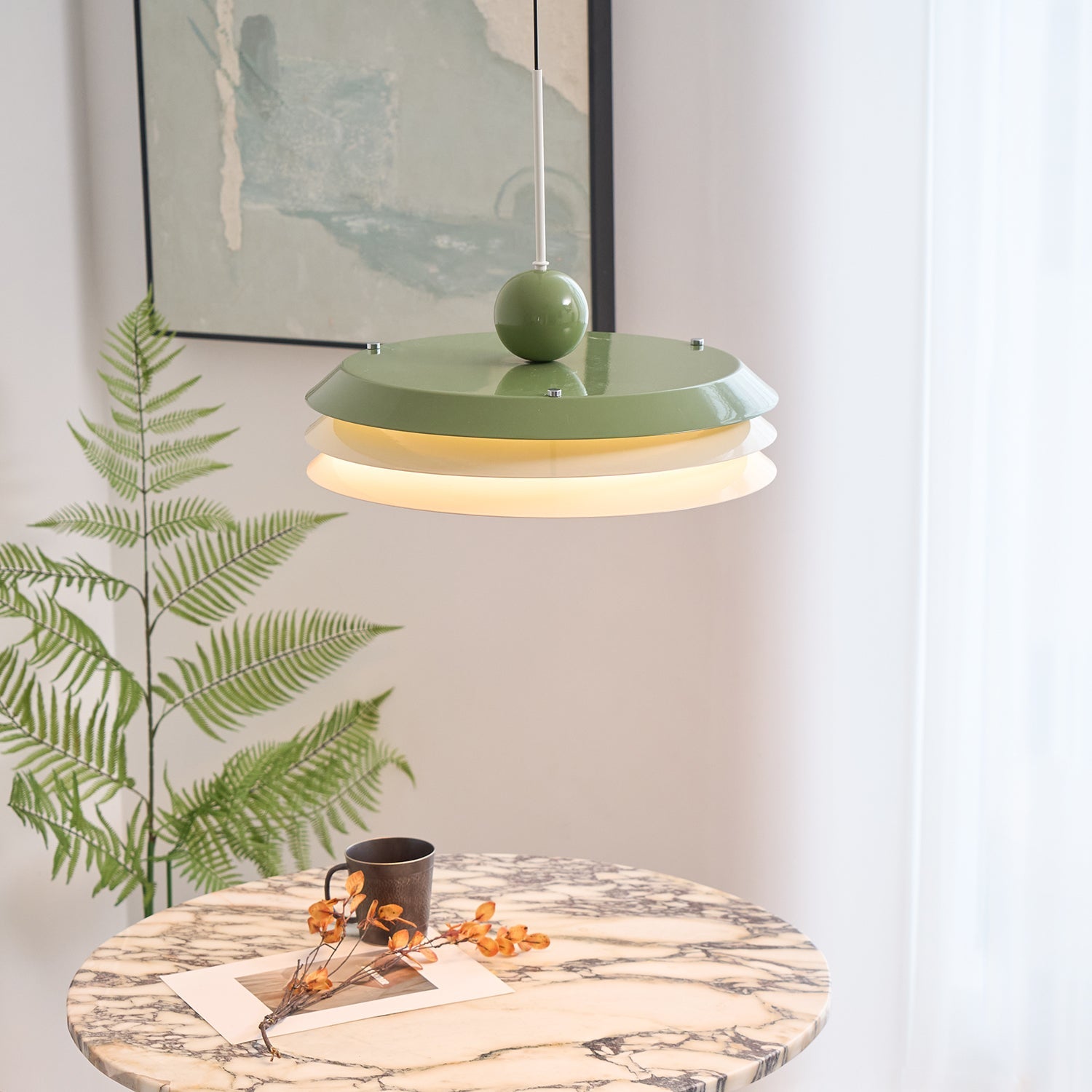 Morandi Layered Pendant Lamp - Blowlighting