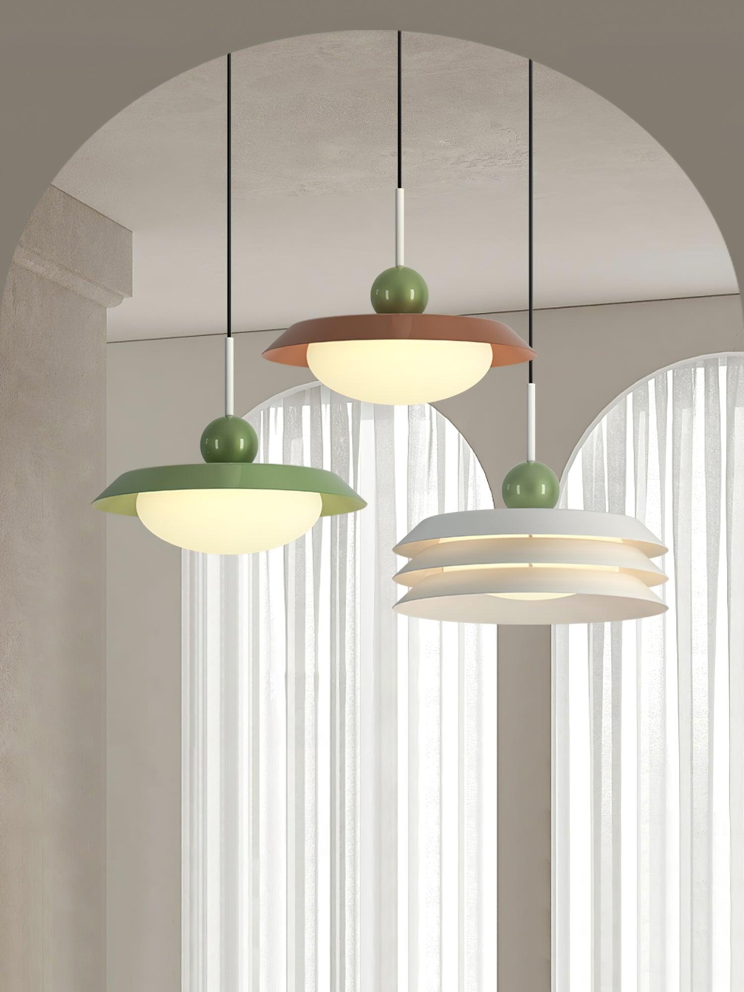 Morandi Layered Pendant Lamp - Blowlighting