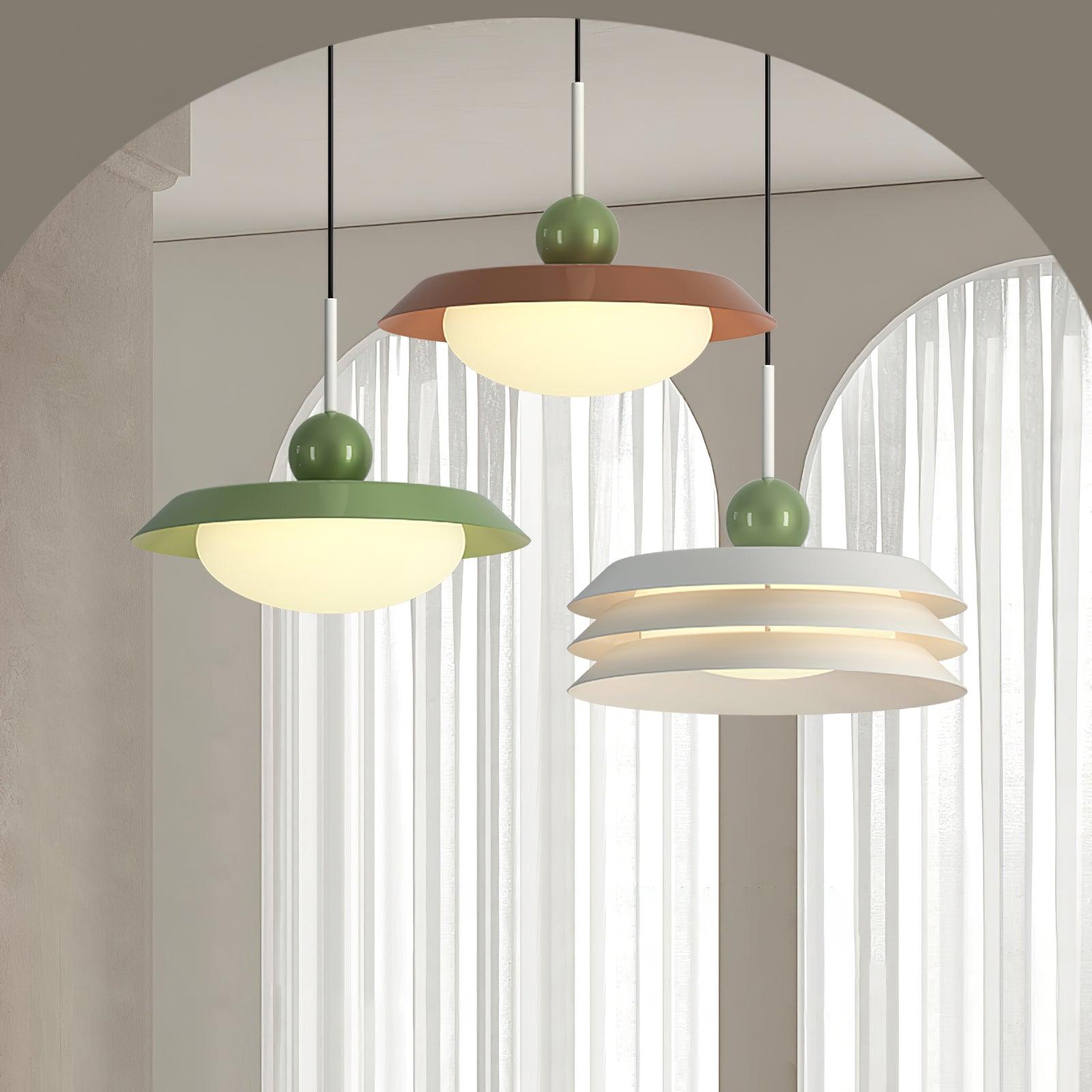 Morandi Layered Pendant Lamp - Blowlighting