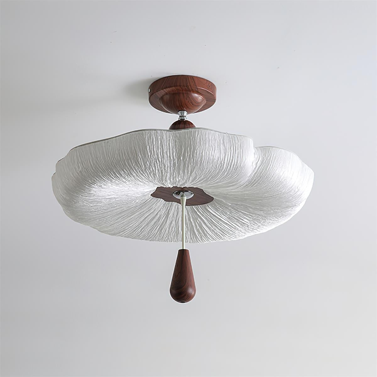 Mori Puff Natural Fabric Ceiling Light