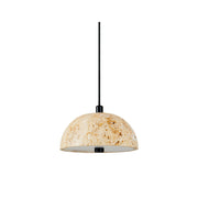 Morphe Wabi-Sabi Yellow travertine Pendant Light