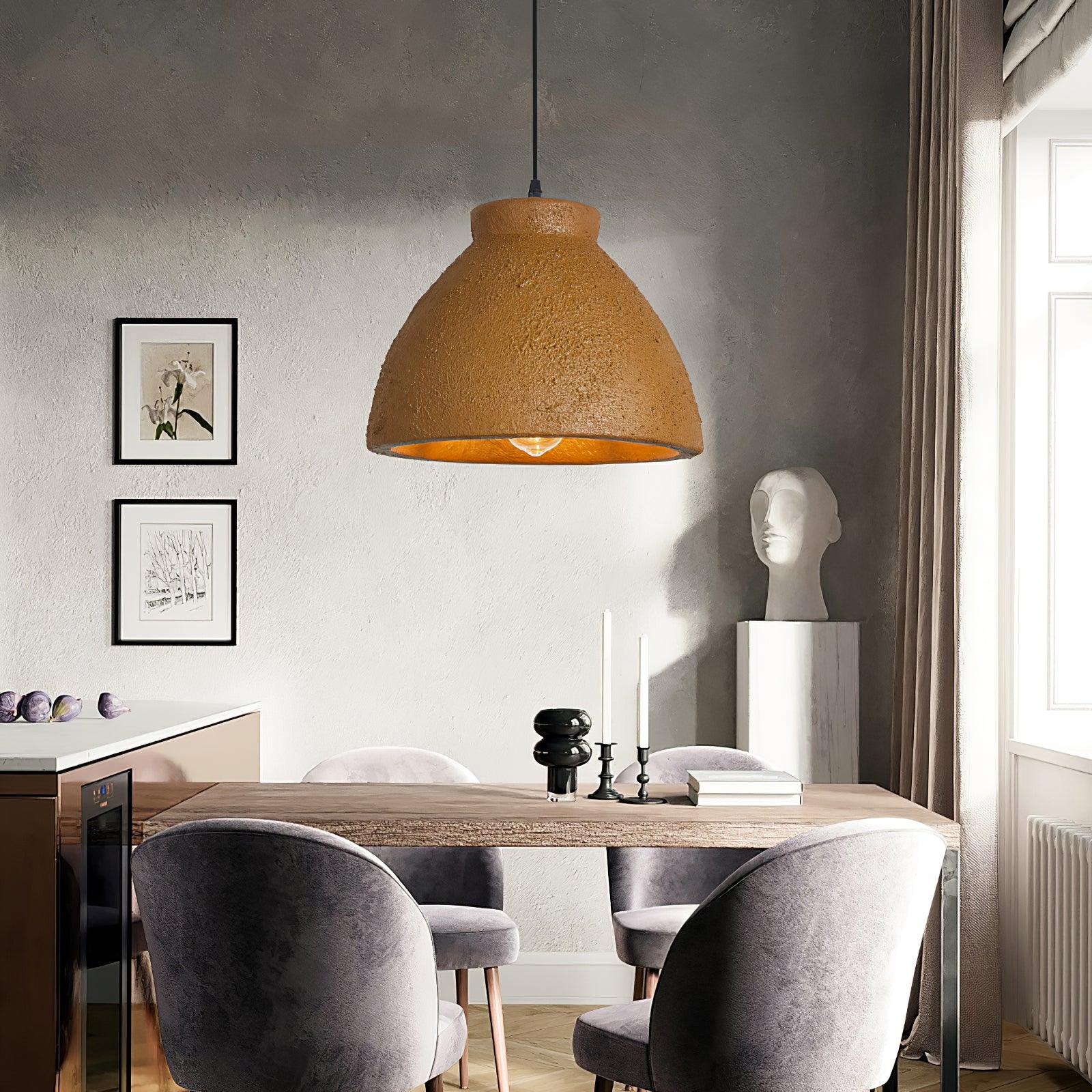 Osileth Wabi-Sabi Resin Pendant Light - Blowlighting