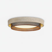 Morsen Minimalist Travertine Ceiling Light