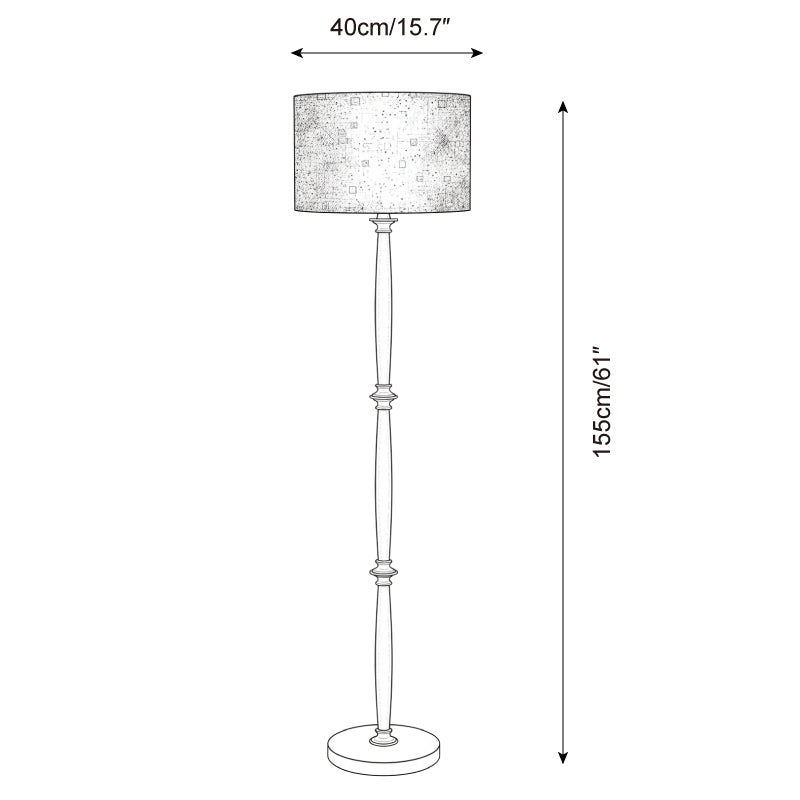 Mosaic Rustic Wood Floor Light