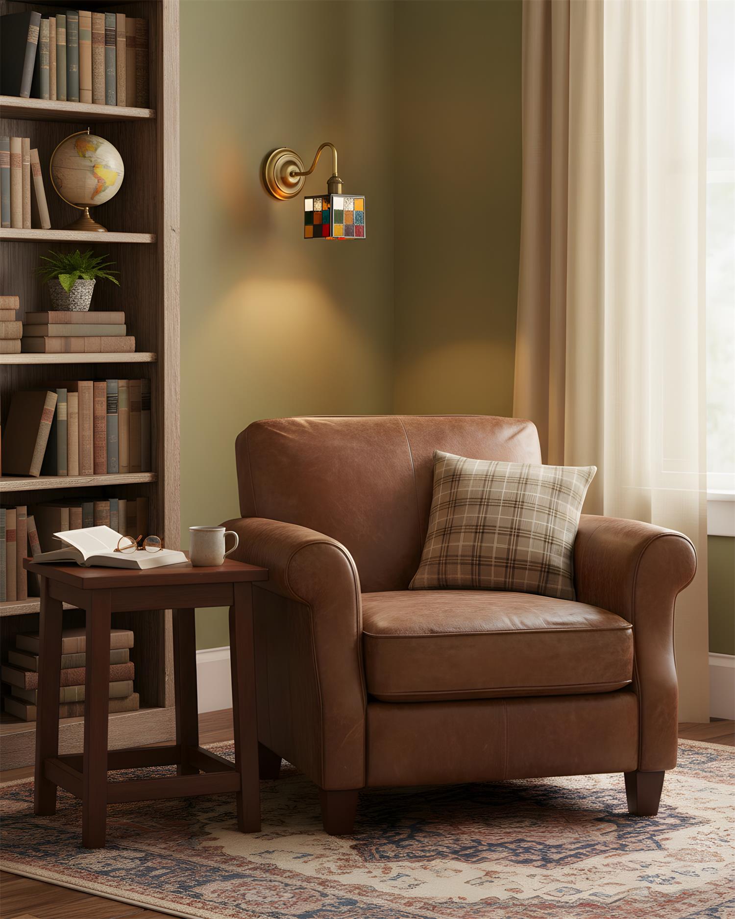 Mosaic Vintage Glass Atelier Wall Light