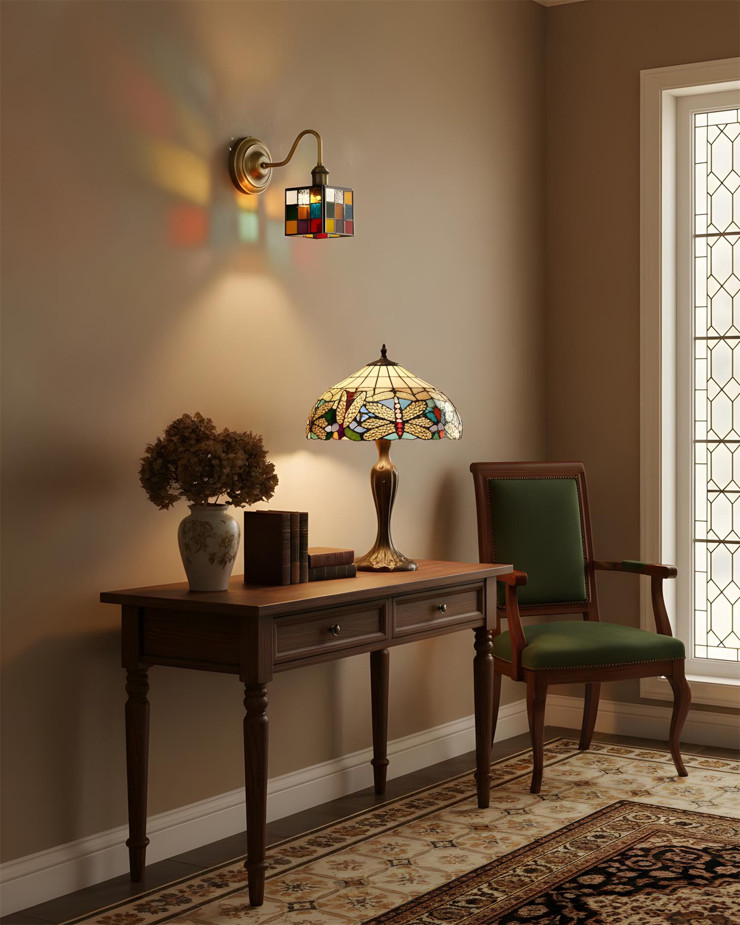 Mosaic Vintage Glass Atelier Wall Light