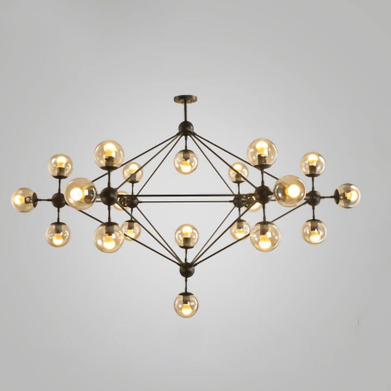Moto Modern Glass Chandelier