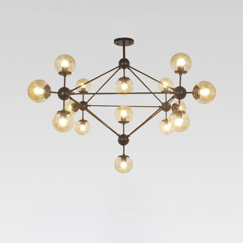 Moto Modern Glass Chandelier