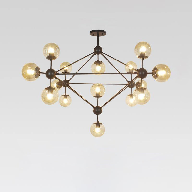 Moto Modern Glass Chandelier