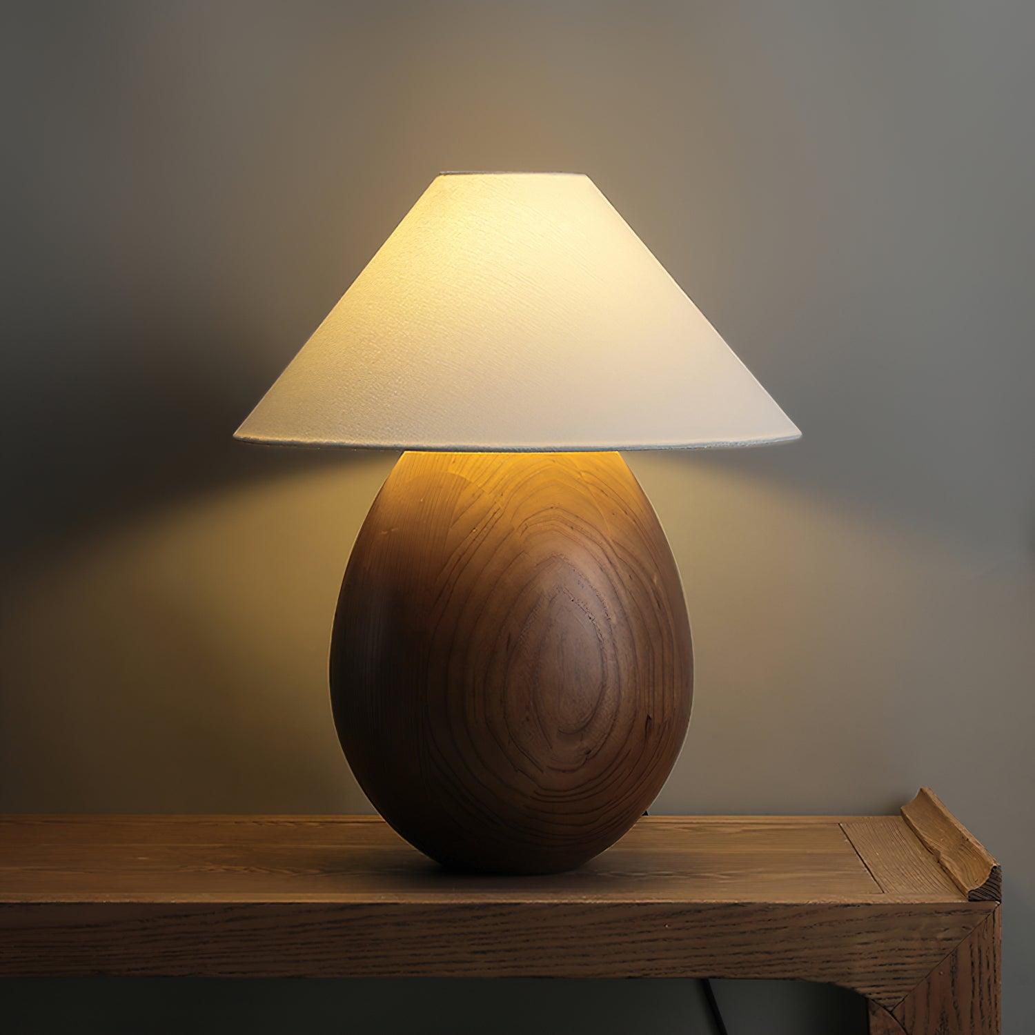Mountain Wood Table Lamp - Blowlighting