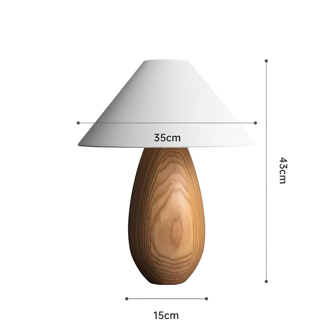 Mountain Wood Table Lamp - Blowlighting
