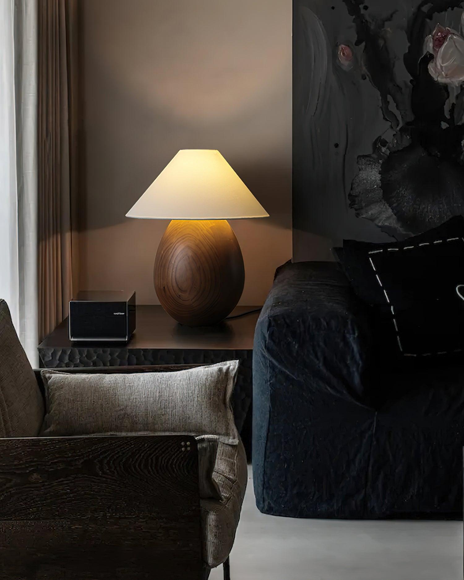 Mountain Wood Table Lamp - Blowlighting