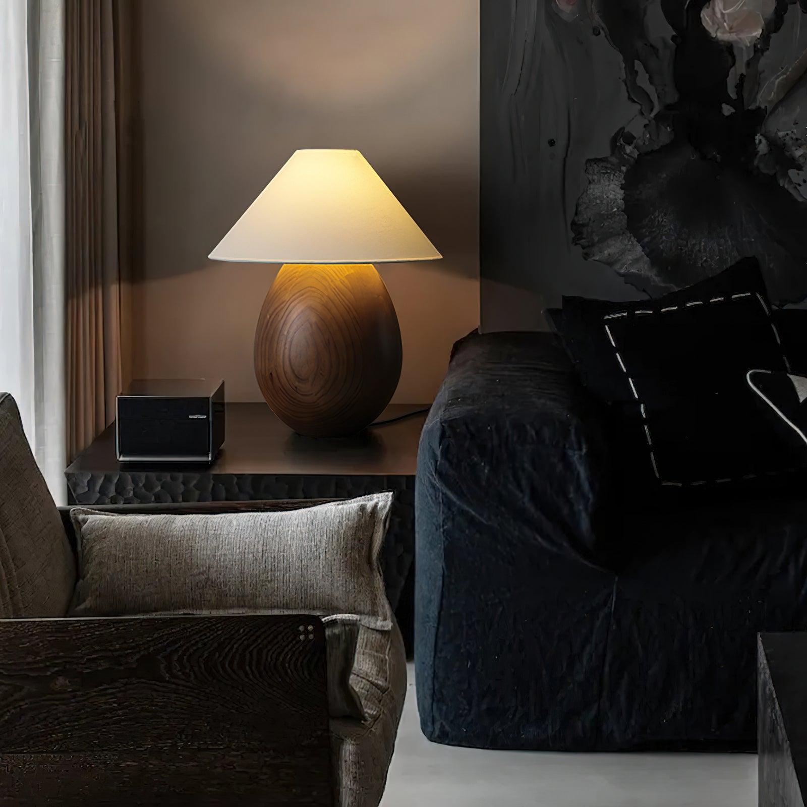 Mountain Wood Table Lamp - Blowlighting
