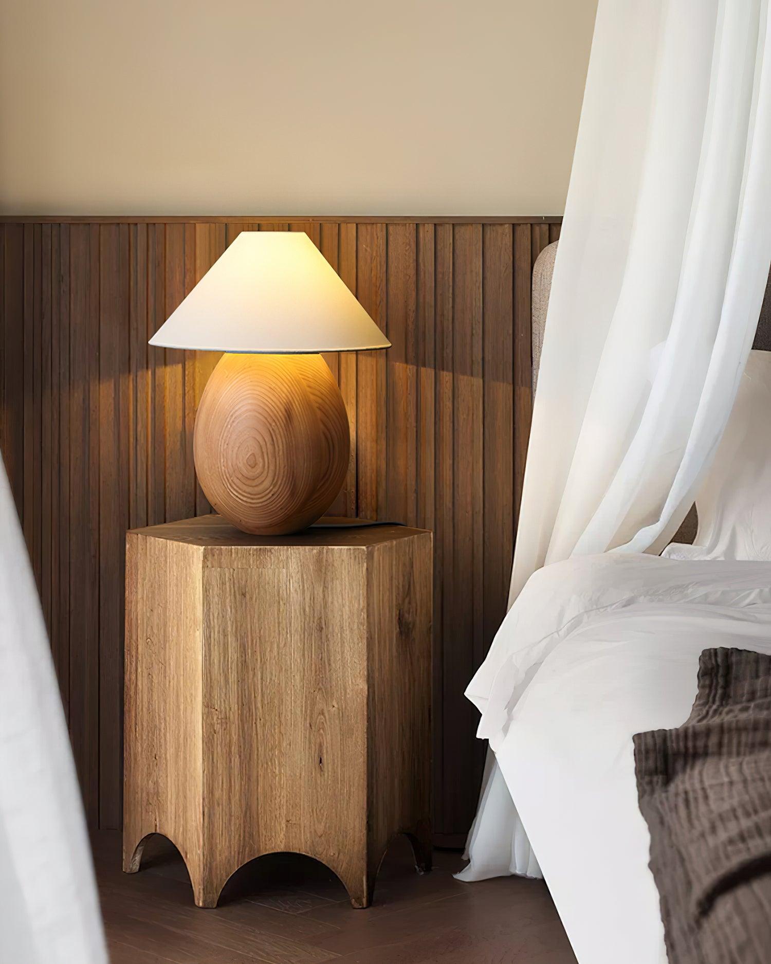 Mountain Wood Table Lamp - Blowlighting