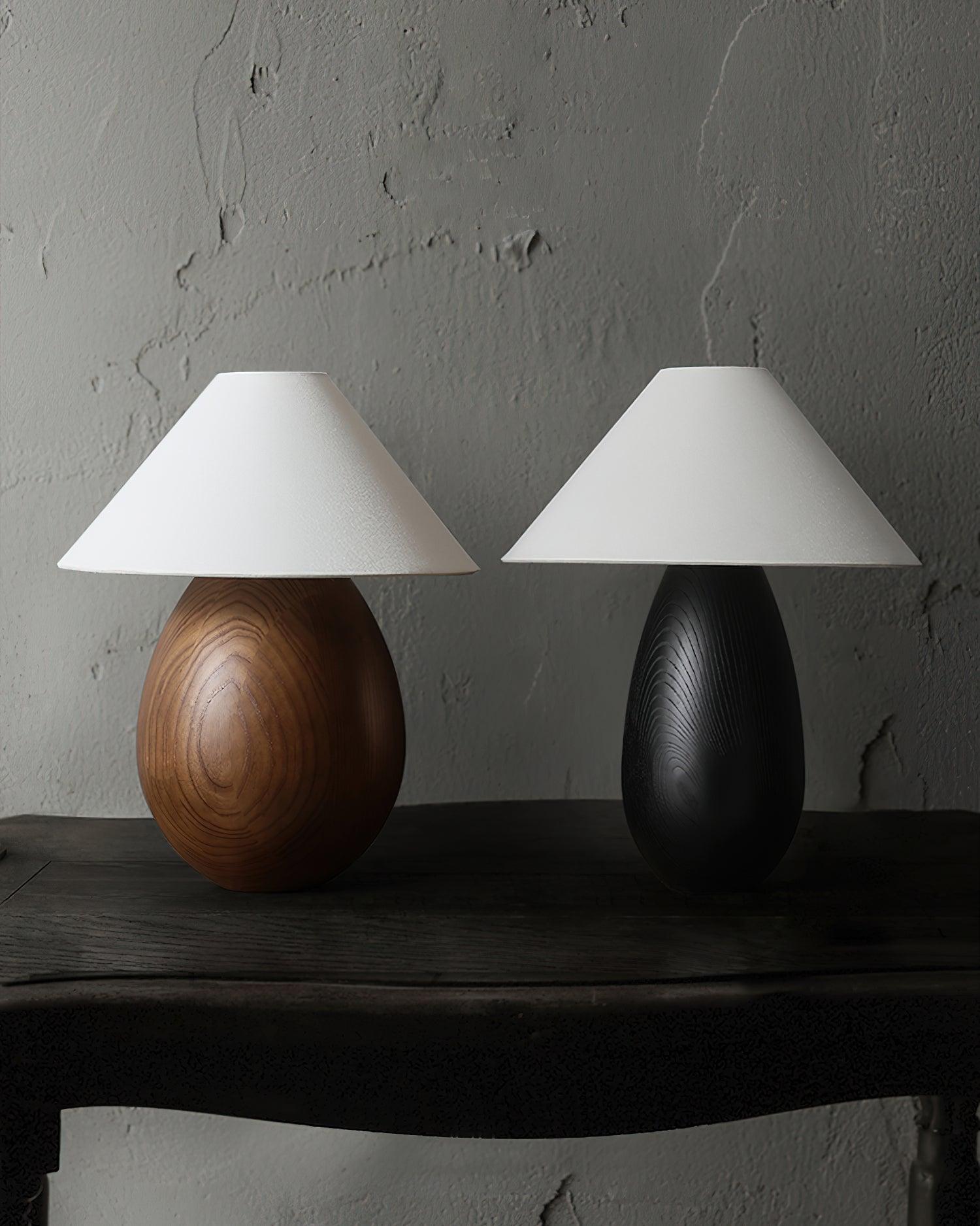 Mountain Wood Table Lamp - Blowlighting